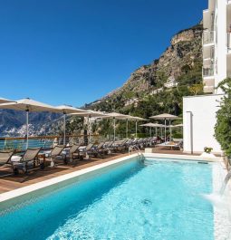 outdoor pool at Casa Angelina