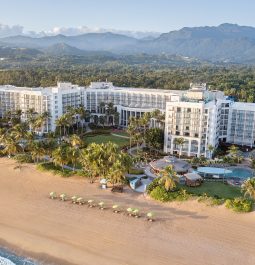 exterior view of Wyndham Grand Rio Mar Golf & Beach Resort