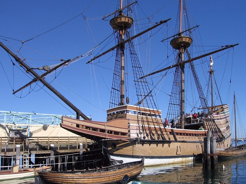 Mayflower II in Plymouth