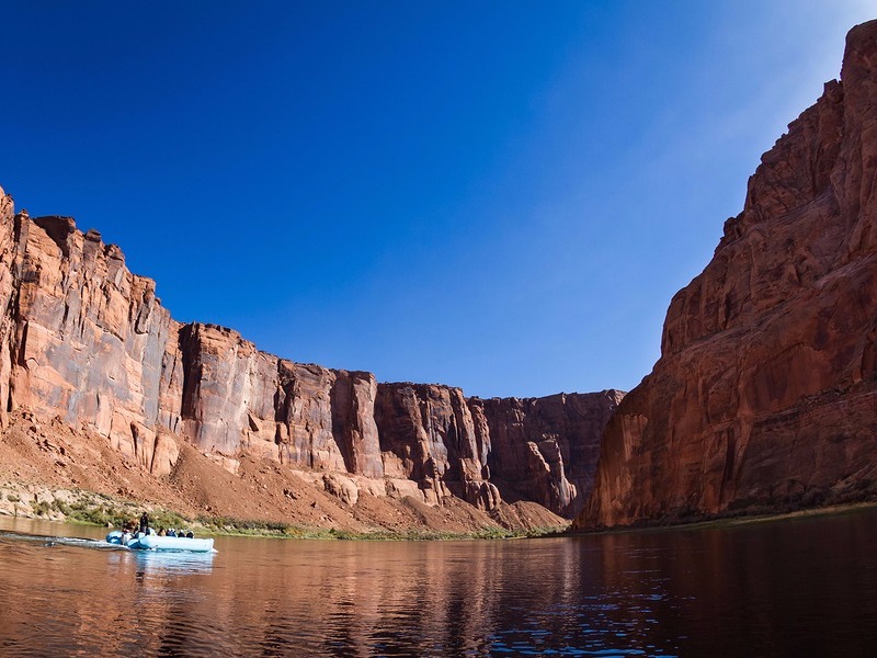 Rafting adventure on the Colorado River