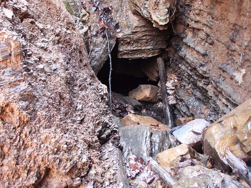 Ellison's Cave dug entrance
