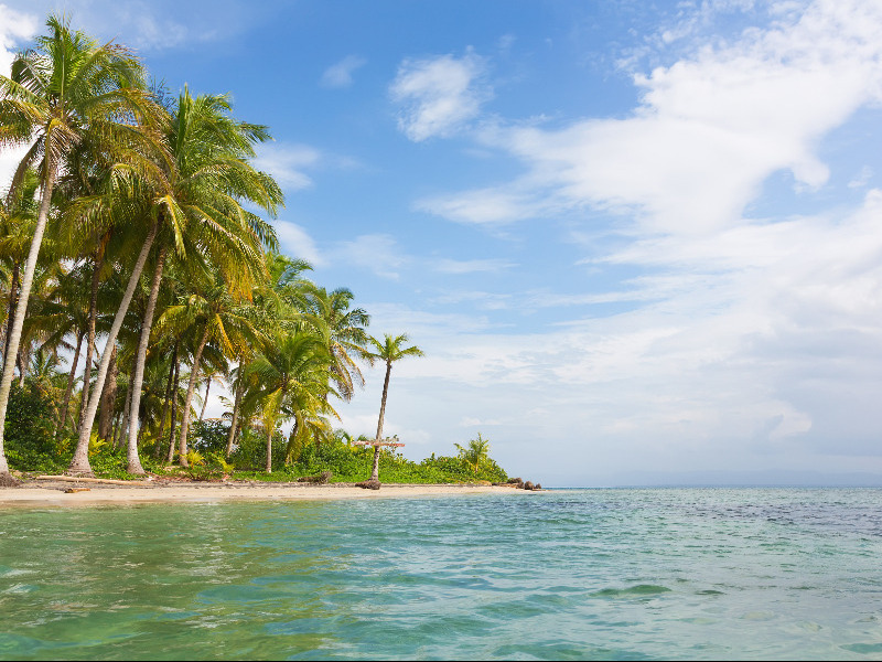 Starfish beach, Bocas del Toro, Panama