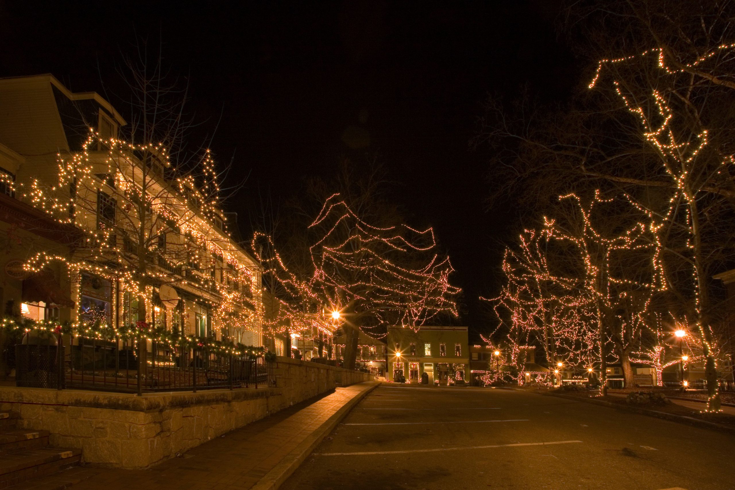Downtown Dahlonega at Christmas