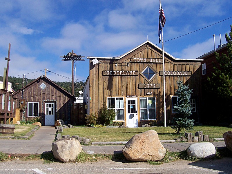 Town Hall in Nederland, Colorado