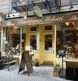 exterior of entrance at Risotteria Melotti NYC
