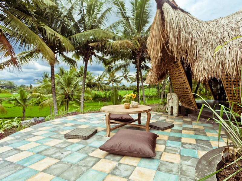Bamboo Rice Cottage, Ubud, Bali, Indonesia