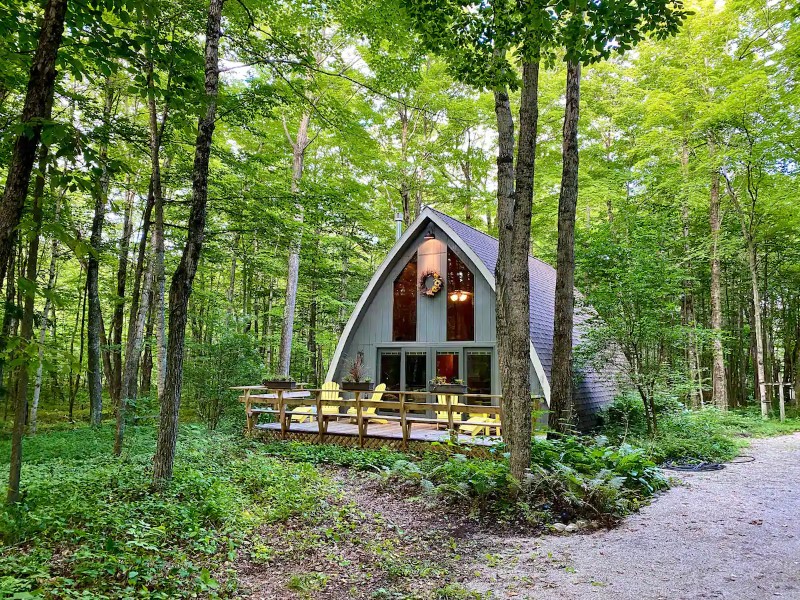 Beechwood Cottage - Secluded A-Frame in Sister Bay