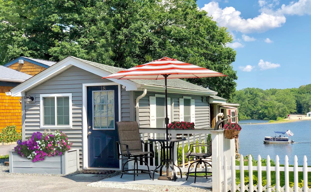 Scene at “Tiny Home” Style Lake Cottage in Apple Valley
