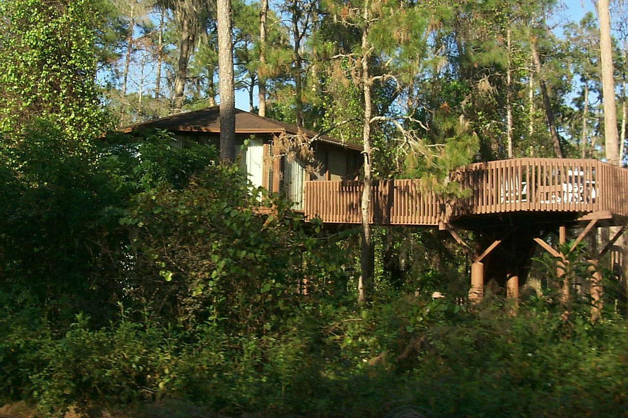 The Treehouse Villas at Disney's Saratoga Springs Resort & Spa are elevated for gorgeous views.