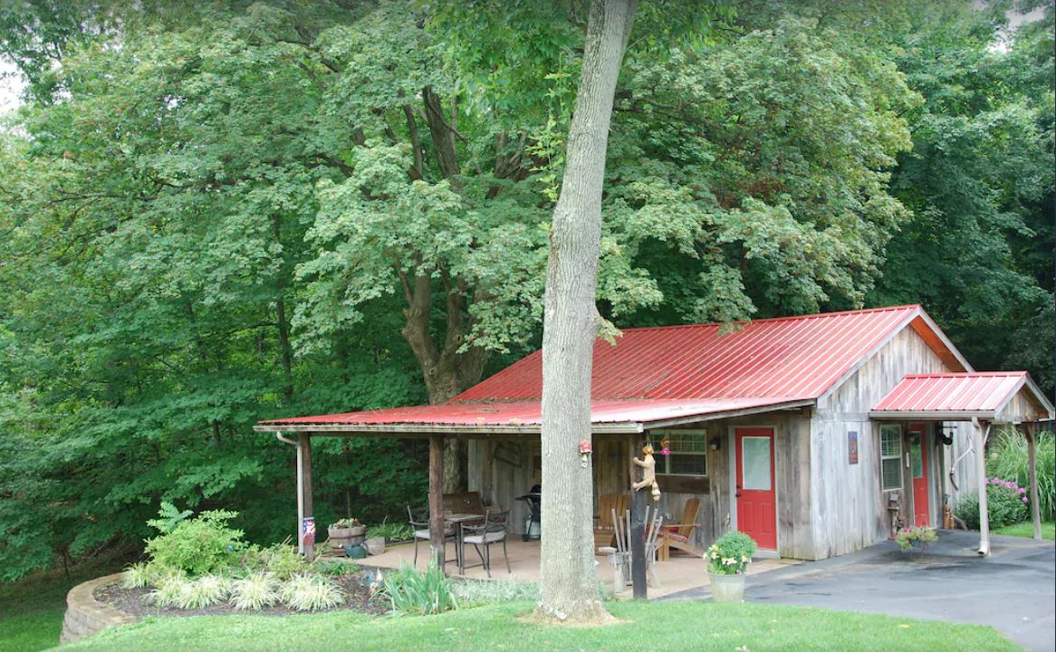 A cute spot on a couple acres of land
