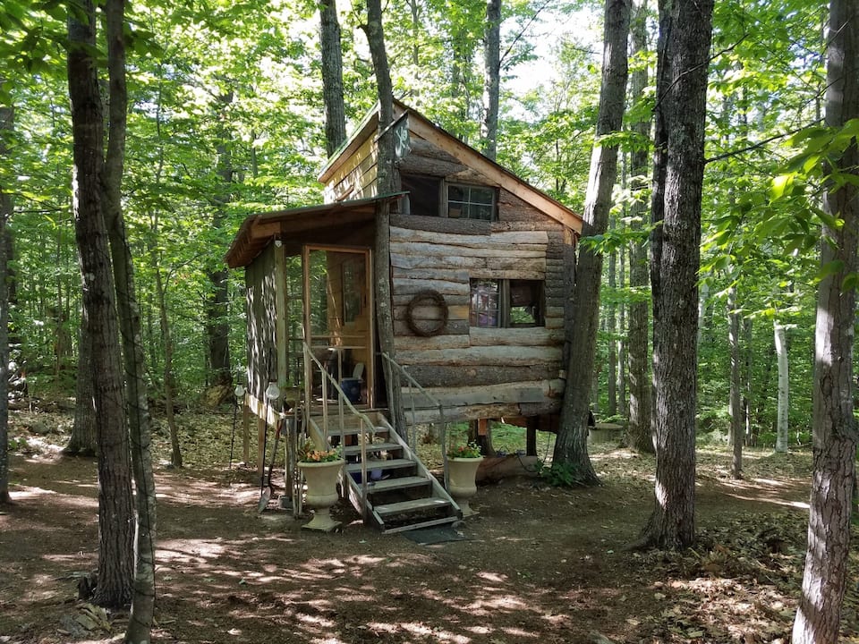 Rustic and adorable in the woods