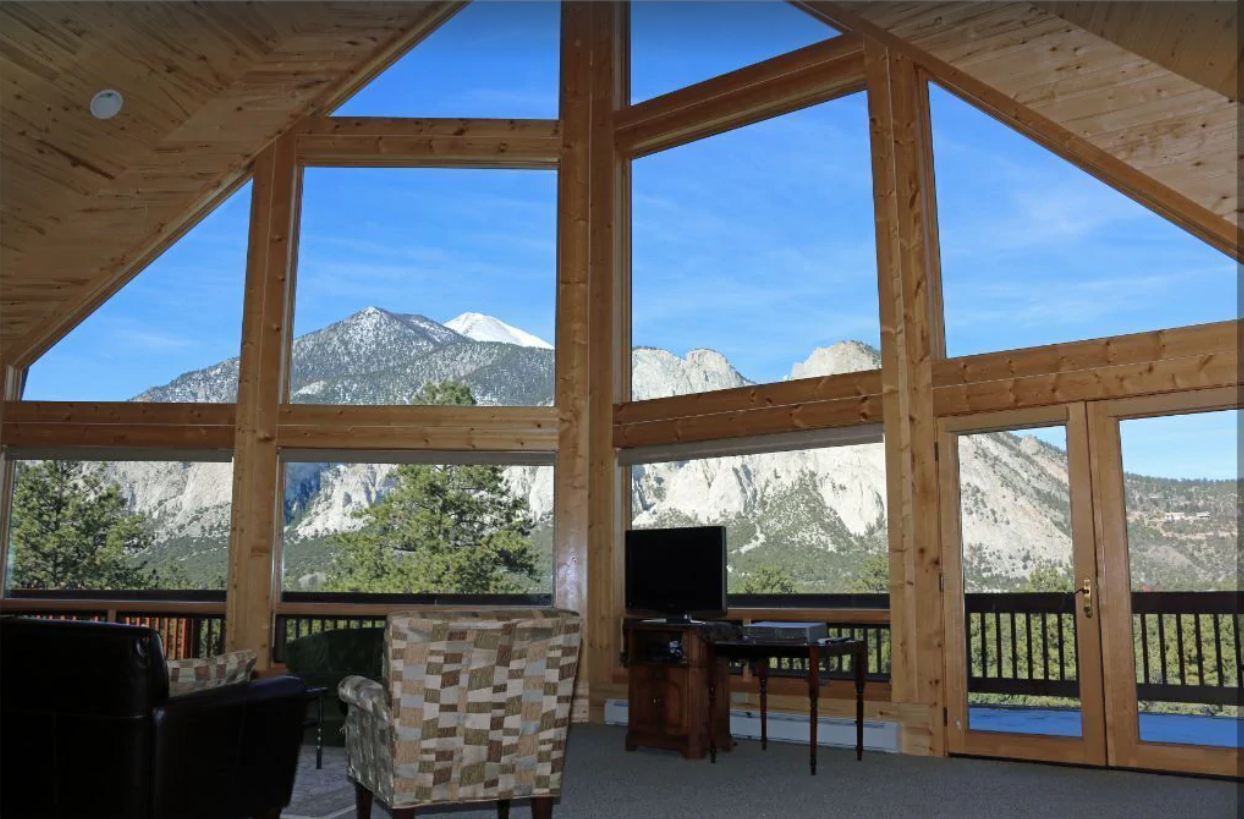 Serene views from inside are unbeatable