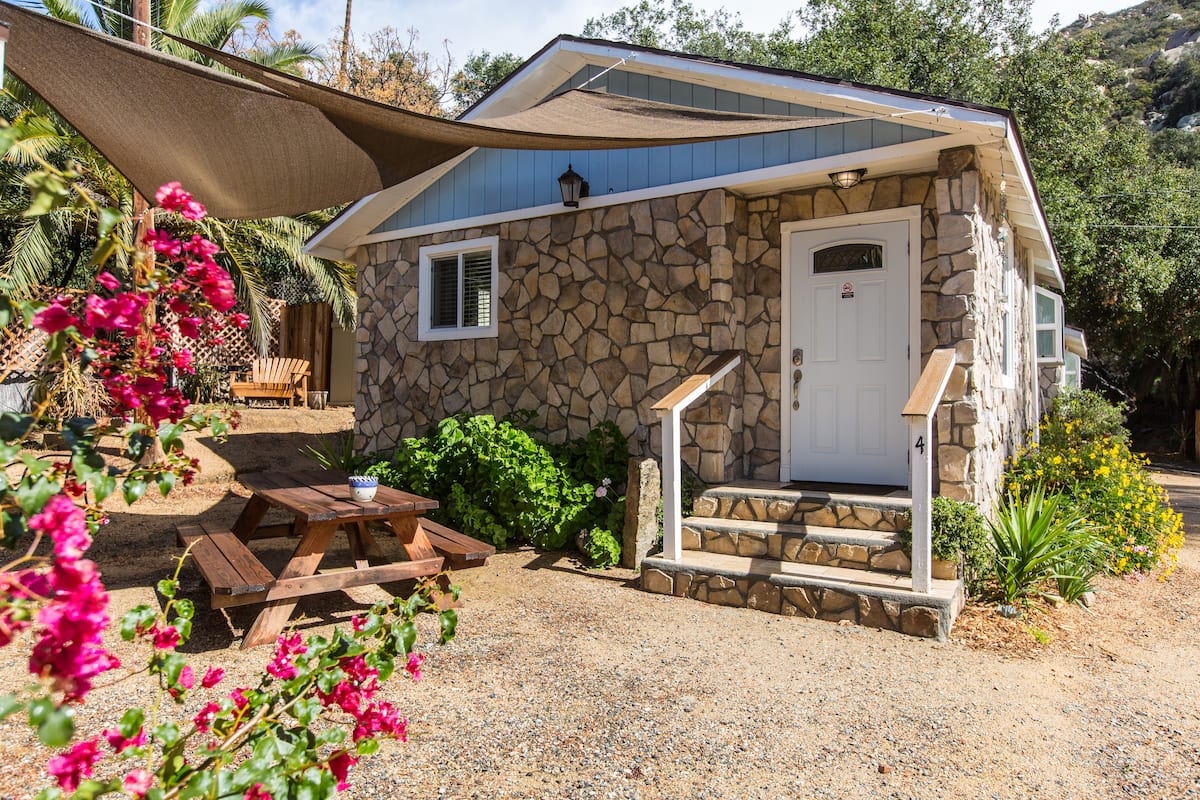 One of six adorable cottages here