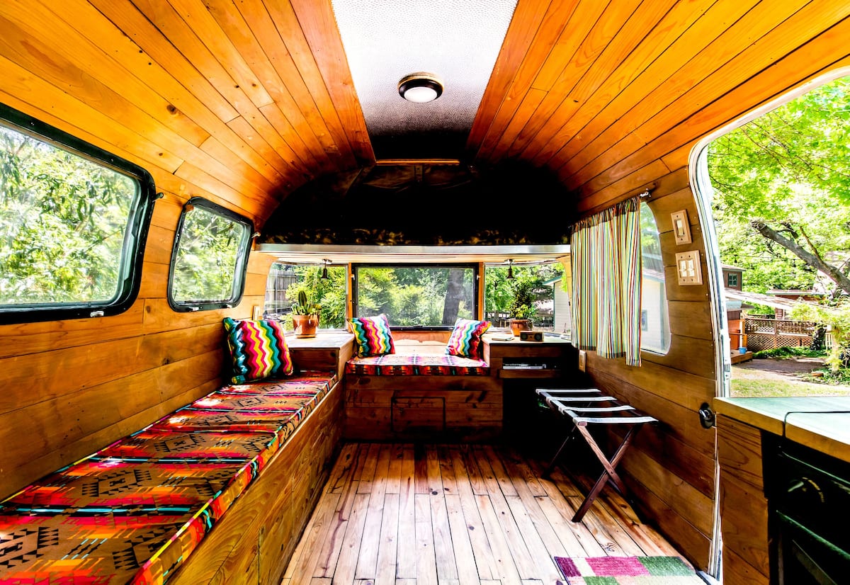 A custom-built camper in a great location