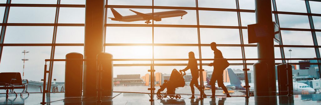 Family at Airport