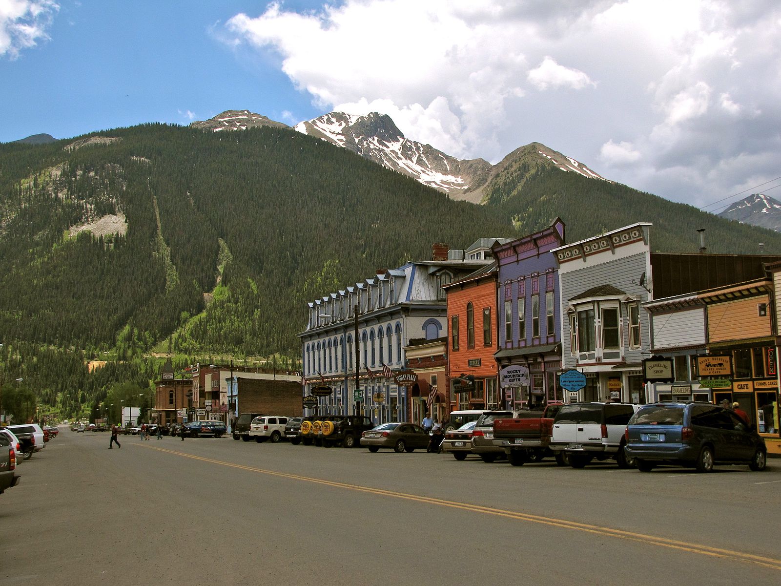 downtown Silverton, Colorado
