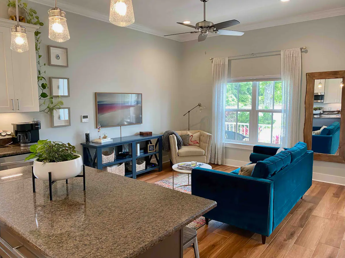 Well-appointed and just on the edge of downtown