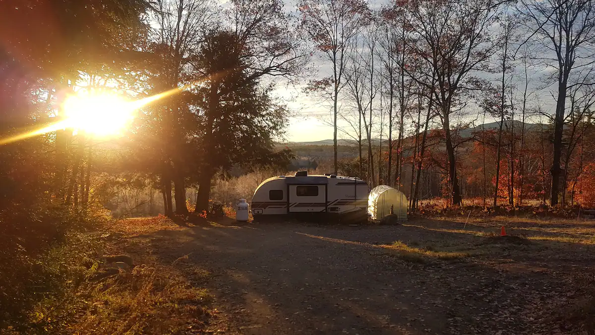 Panoramic views of the Adirondacks from here